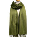 Pashmina och Siden, khaki färg - Image 3